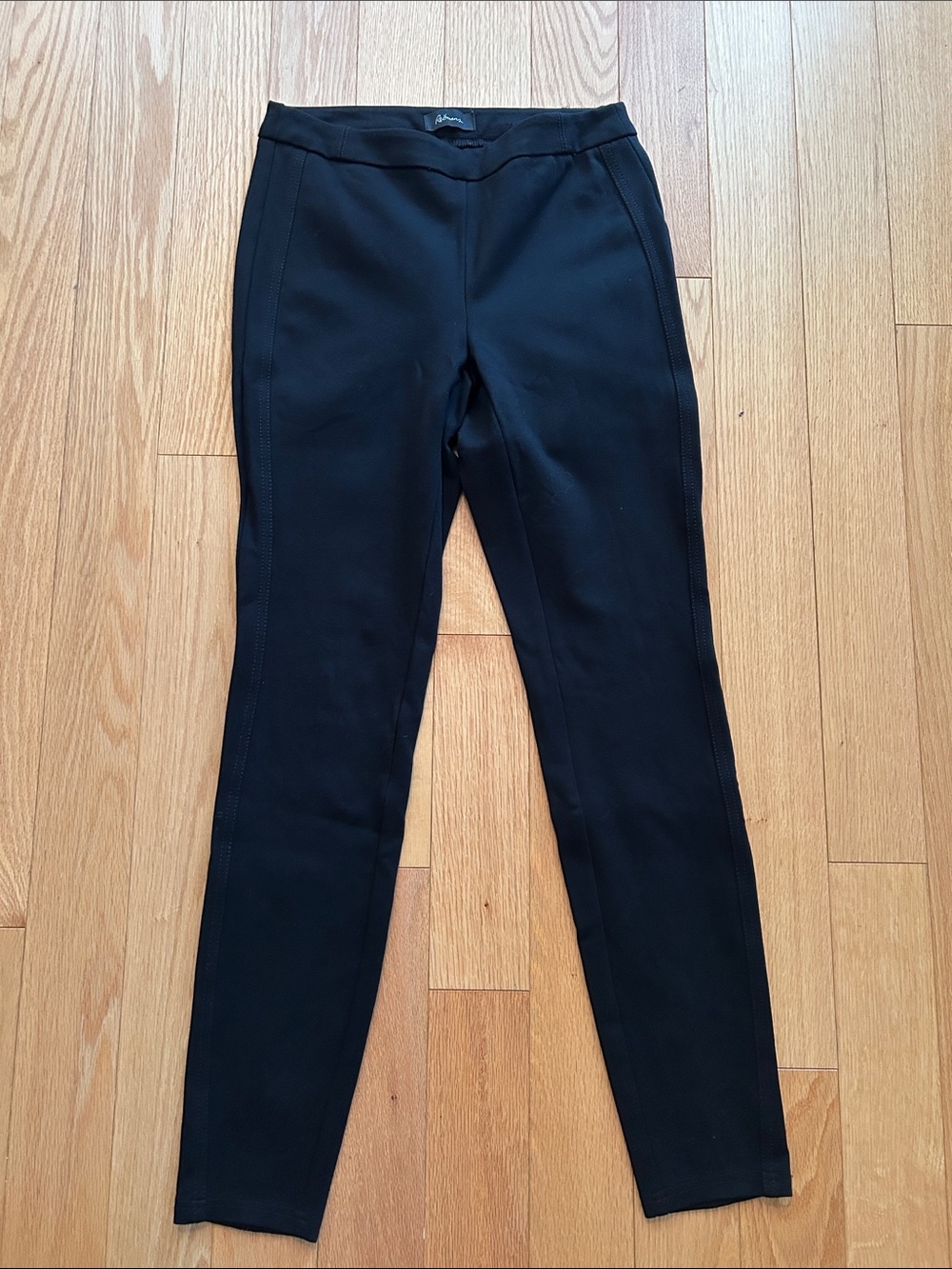 Reitman’s Black Stretch Ponte Slim Leg Pants